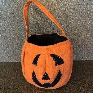 Pottery Barn Kids Halloween Jack o Lantern Pumpkin Candy Treat Bag